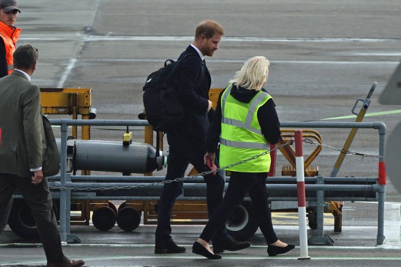 Meghan Markle y el príncipe Harry 