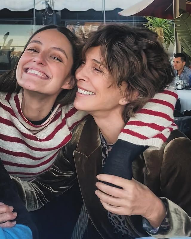 Lydia Bosch con su hija