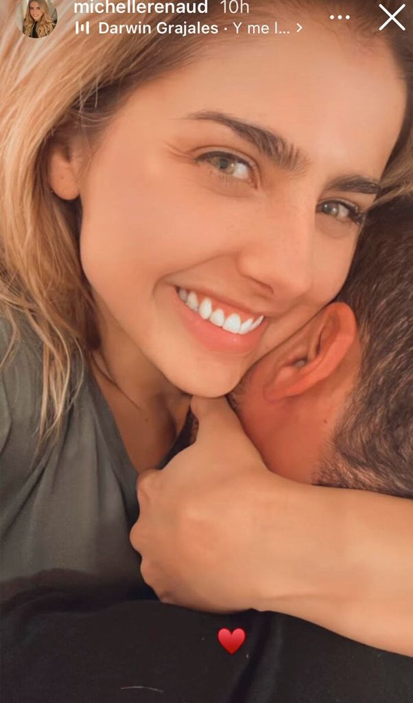 Michelle Renaud y Matías Novoa