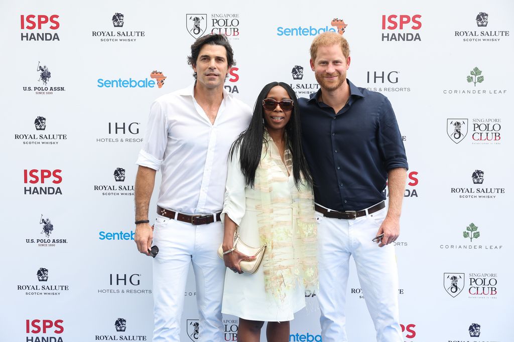 Nacho Figueras, Sophie Chandauka y el príncipe Harry