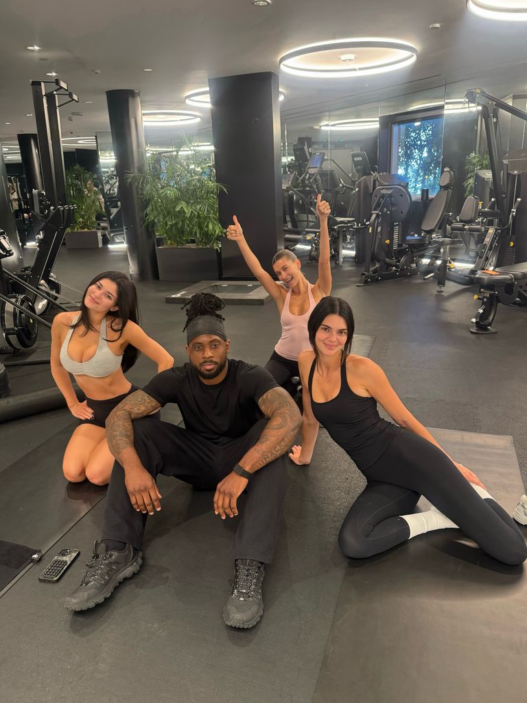 Kendall Jenner, Hailey Bieber y Kendall Jenner entrenan juntas