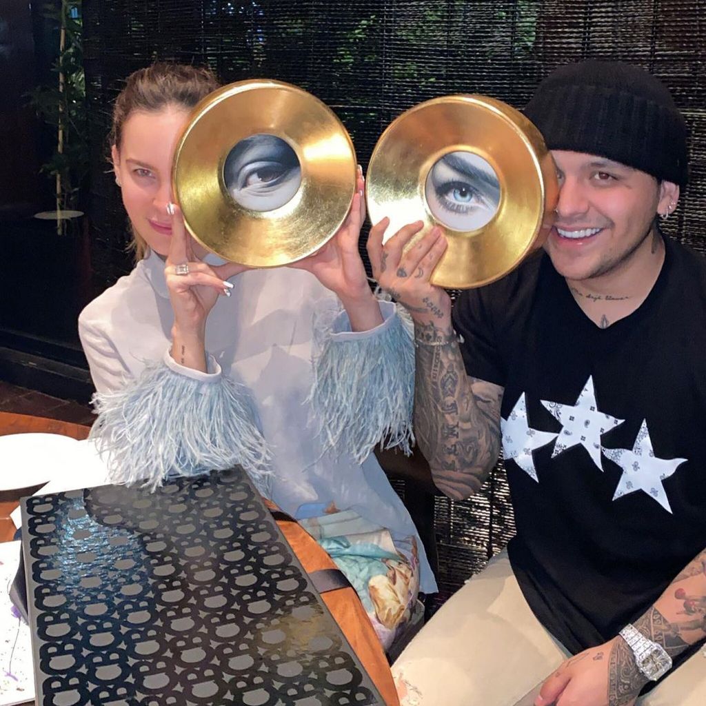 Belinda y Christian Nodal