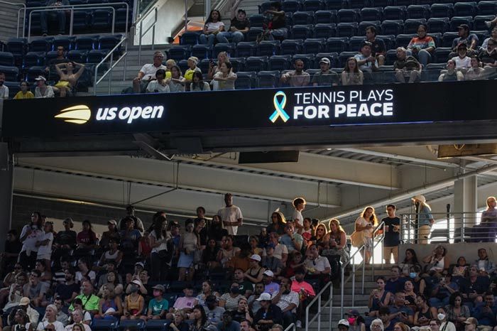 Un partido de tenis benéfico para Ucrania