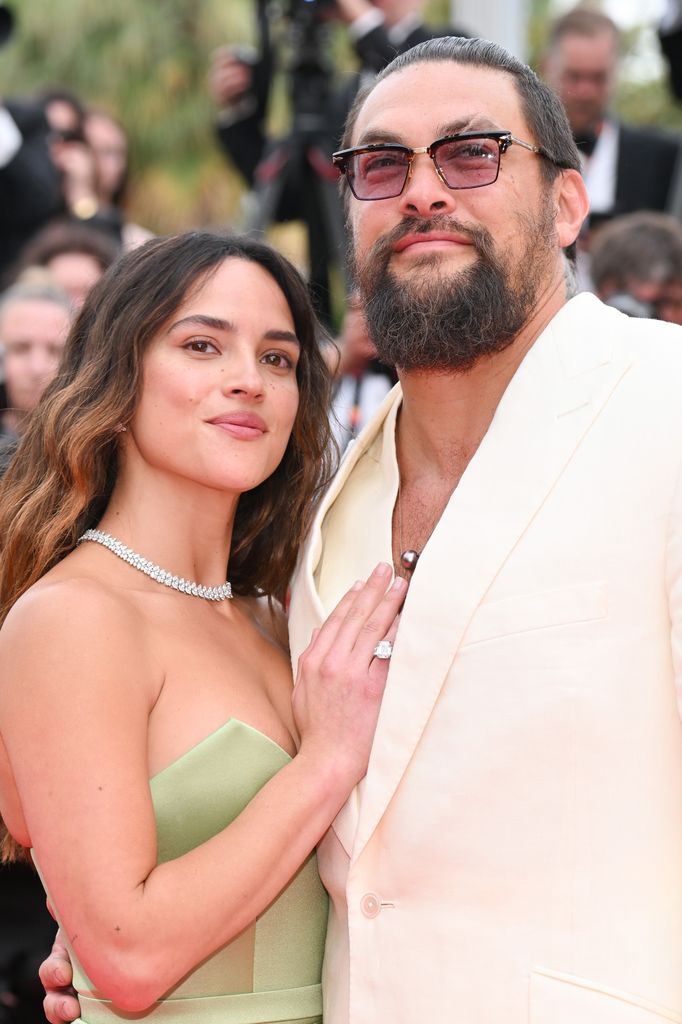 Adria Arjona y Jason Momoa, de los favoritos en la alfombra roja de Cannes