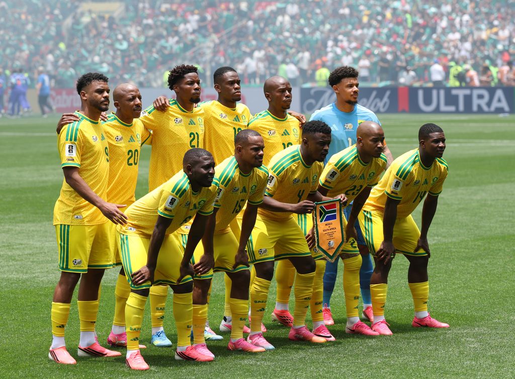 Jayden Adams con la selección de Sudáfrica en el Mundial 2026