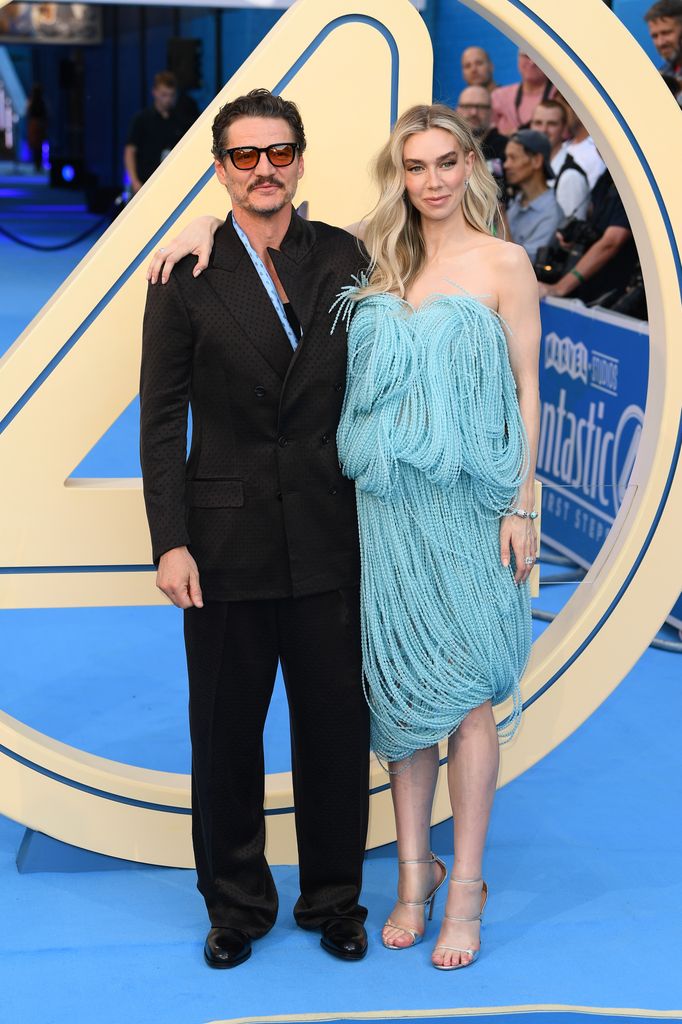 Pedro Pascal y Vanessa Kirby en el estreno de su película en Londres.