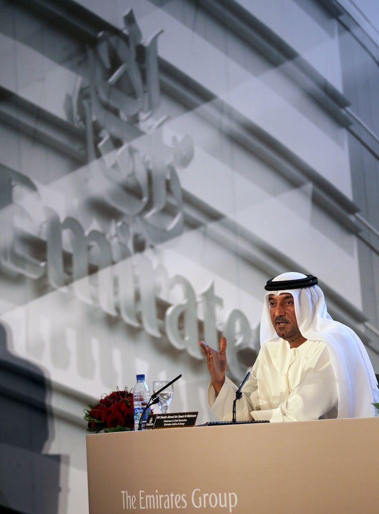 El jeque Ahmed Bin Saeed Al Maktoum era hermano pequeño del emir de Dubái