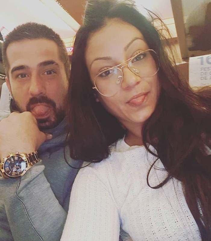 Dakota y su novio Rubén