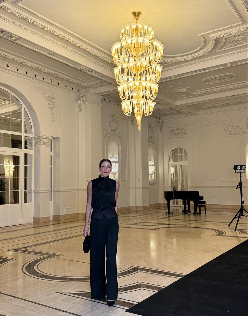 Virginia Troconis en Málaga, acompañando a su marido Manuel Díaz 'El Cordobés' para recoger un premio