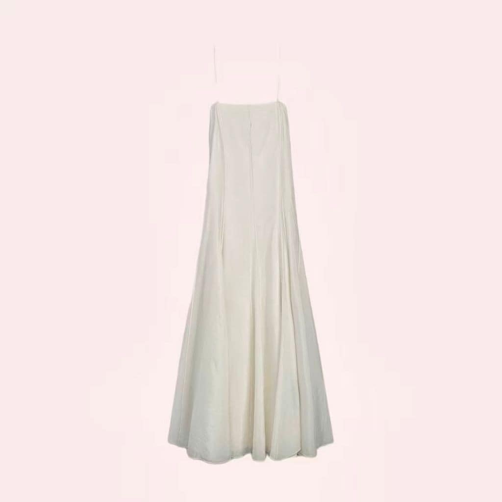 Vestido midi fluido de Massimo Dutti
