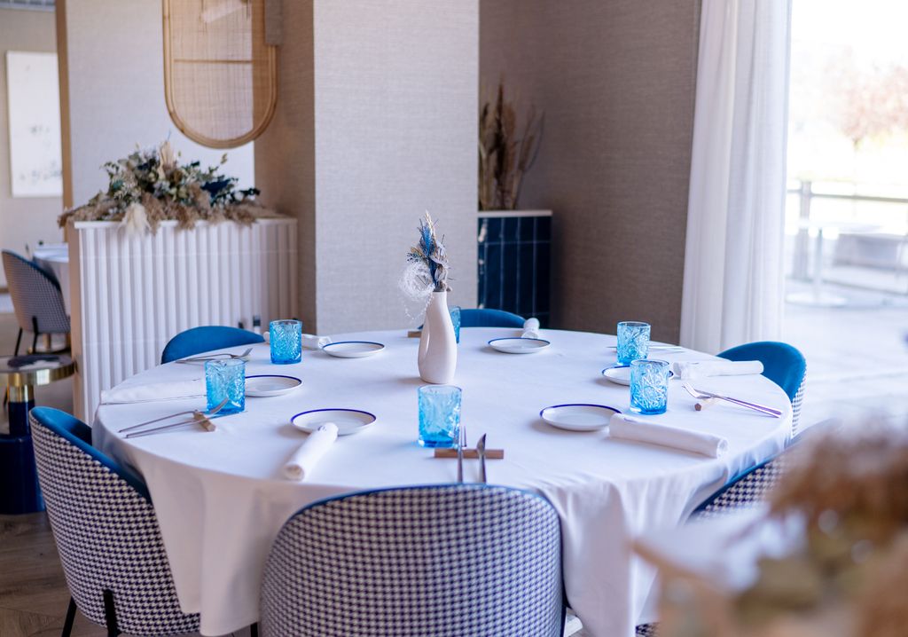 Comedor del restaurante 'Azul Mediterráneo'