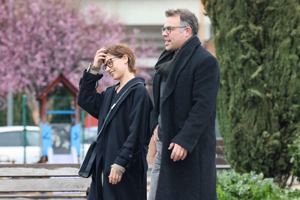 Michelle Jenner y Hugo Stuven, en Madrid en una imagen de archivo