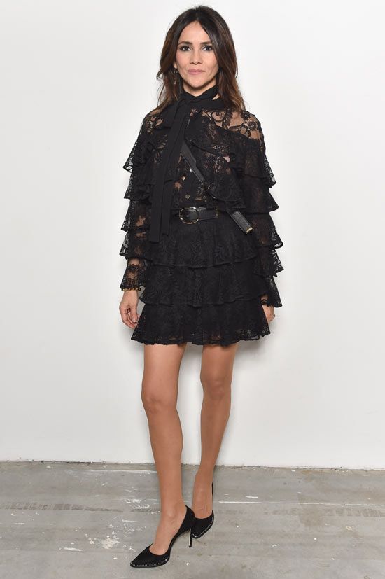 Goya Toledo en Paris Fashion Week