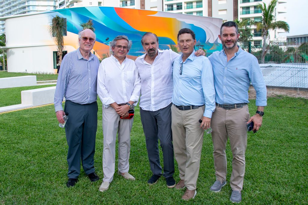 Xavier Toussaint, Carlos Ancira, Jorge Pérez, Antonio Elosua, Miguel Bornacini