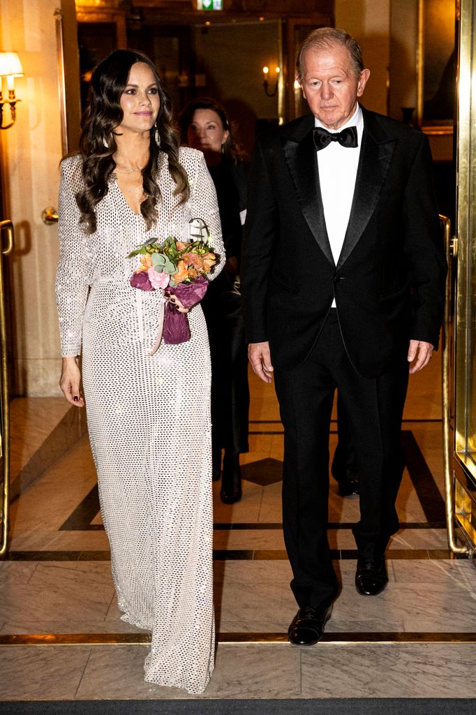 La princesa Sofía de Suecia en la Ceremonia del premio Marcus Wallenberg en el Gran Hotel de Estocolmo.