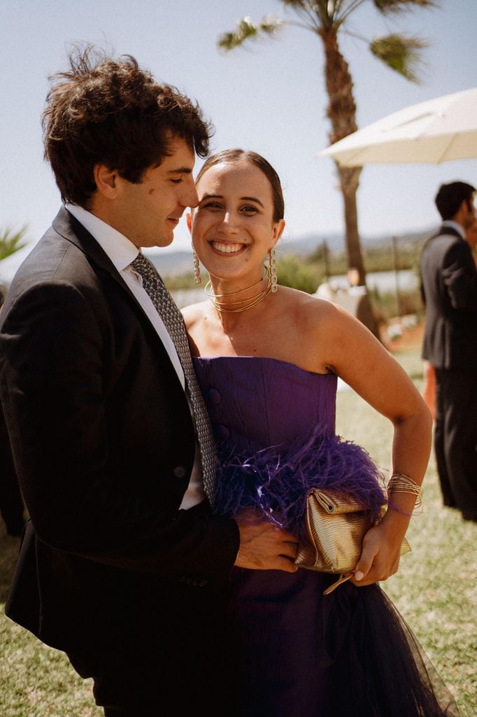 Paloma Reguillo junto a su prometido