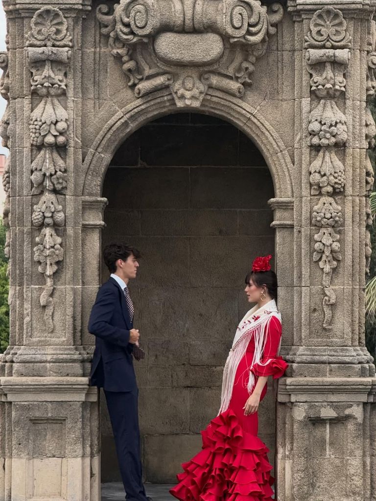 Juan y Daniela han disfrutado de la Feria de Abril
