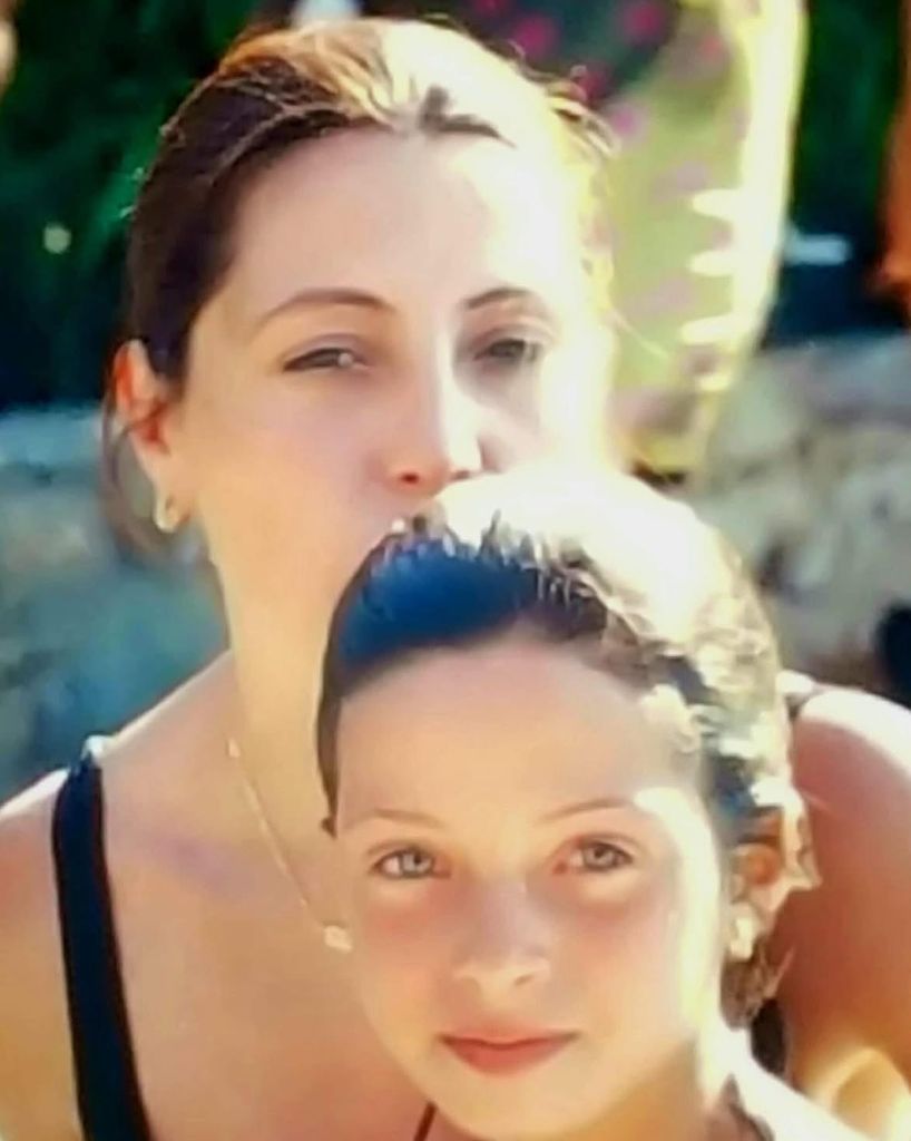 Sara Carbonero, con su madre