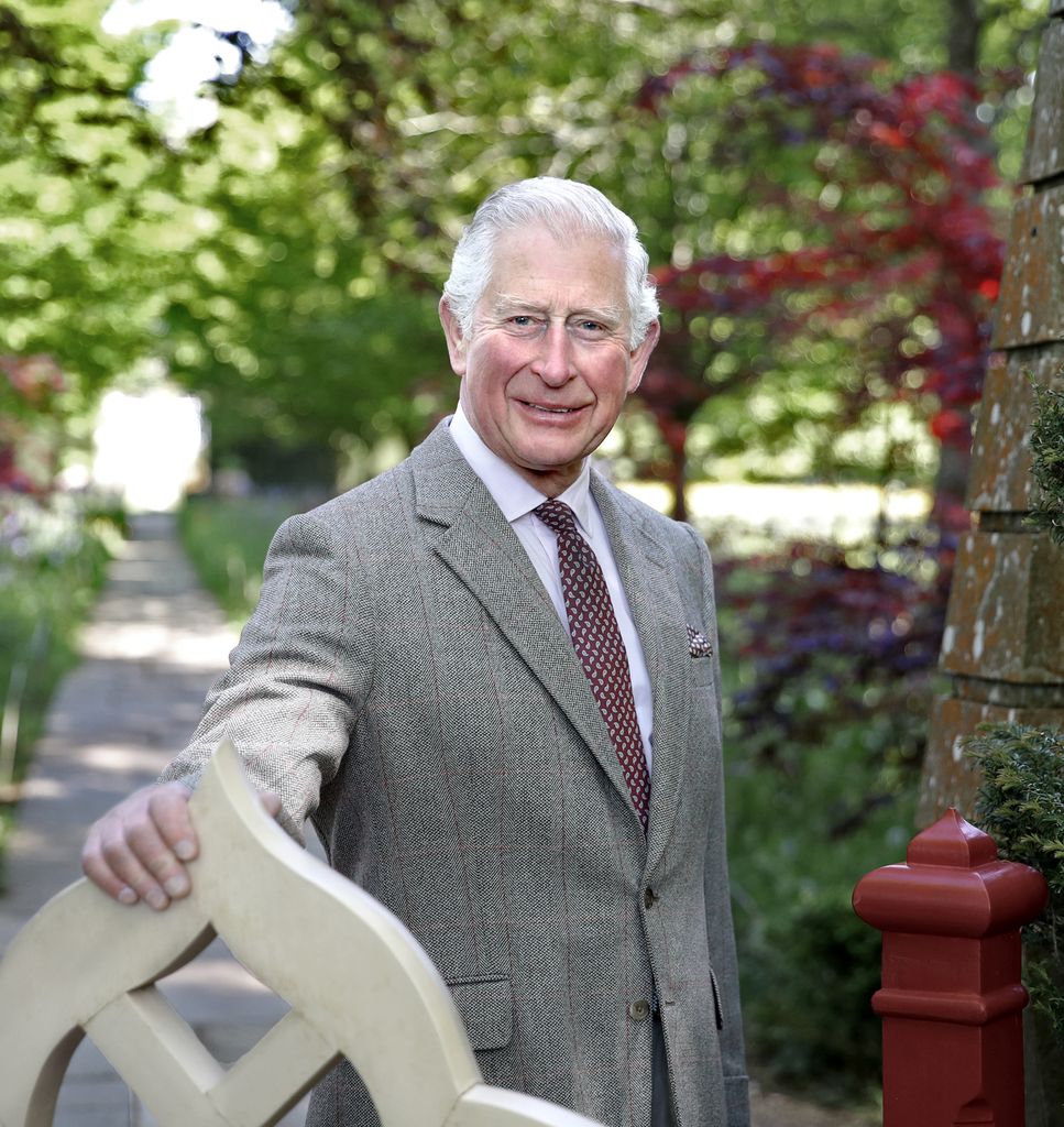El rey Carlos III en Highgrove House, en Tetbury (Reino Unido).