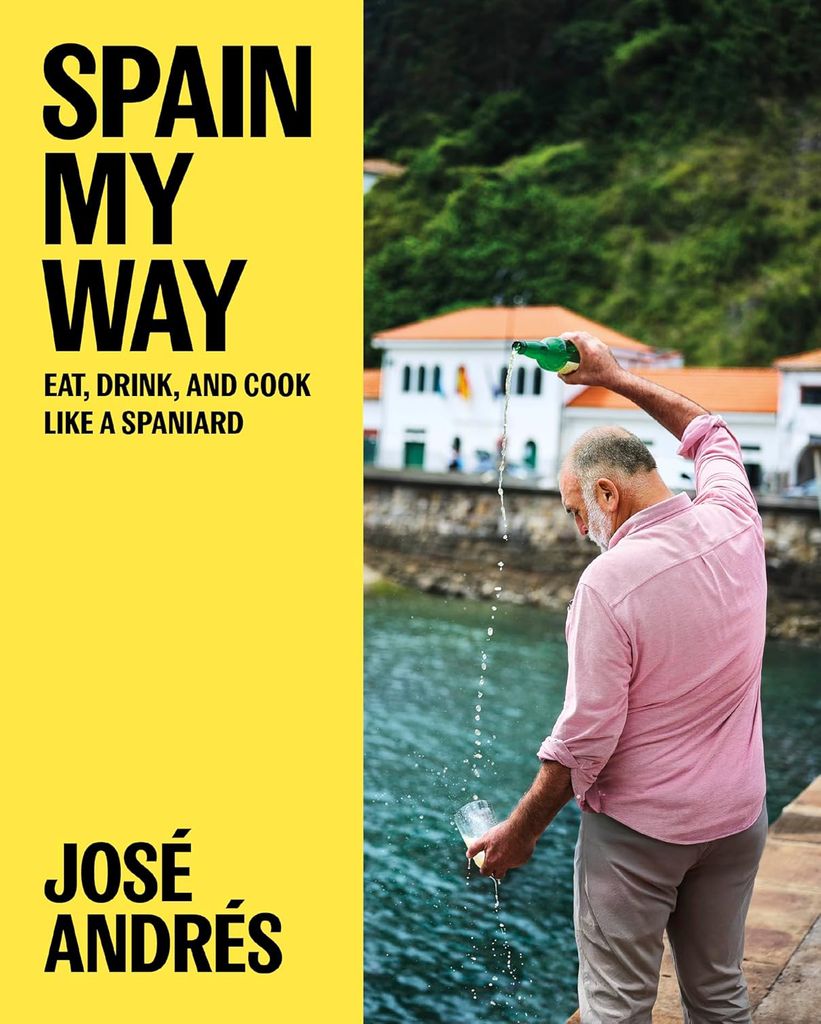 Portada del último libro de José Andrés 'Spain my way'.