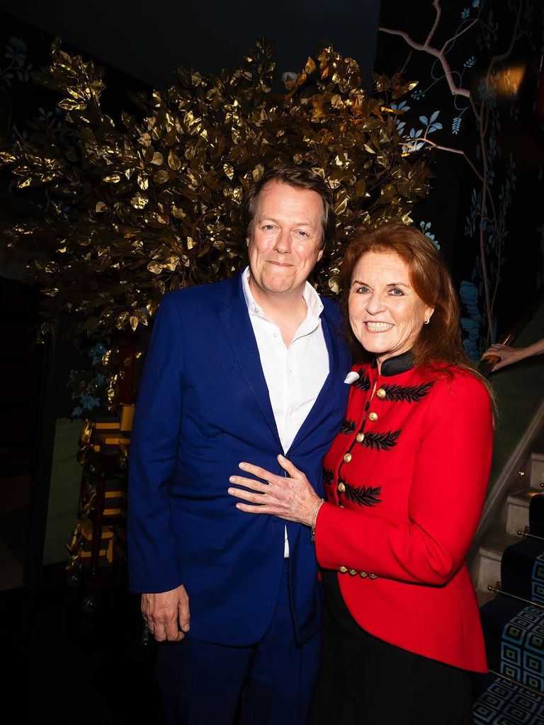 Sarah Ferguson y Tom Parker Bowles, en la fiesta de China Tang