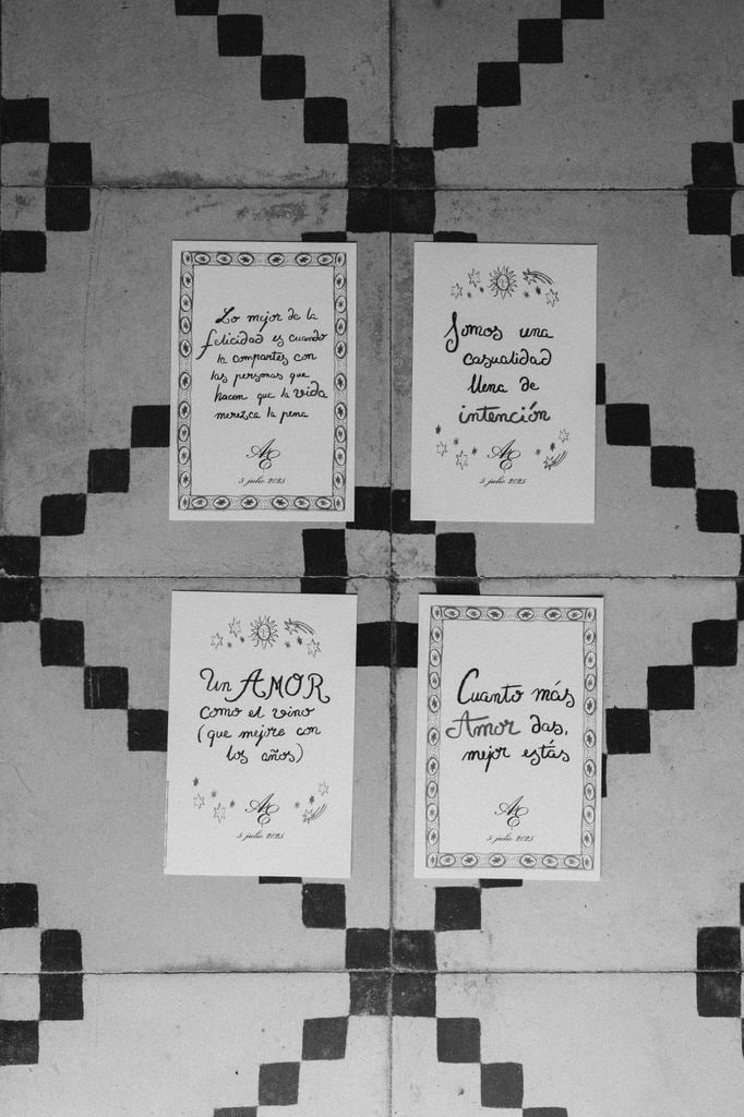 Boda viral influencer Ángela decoración boda
