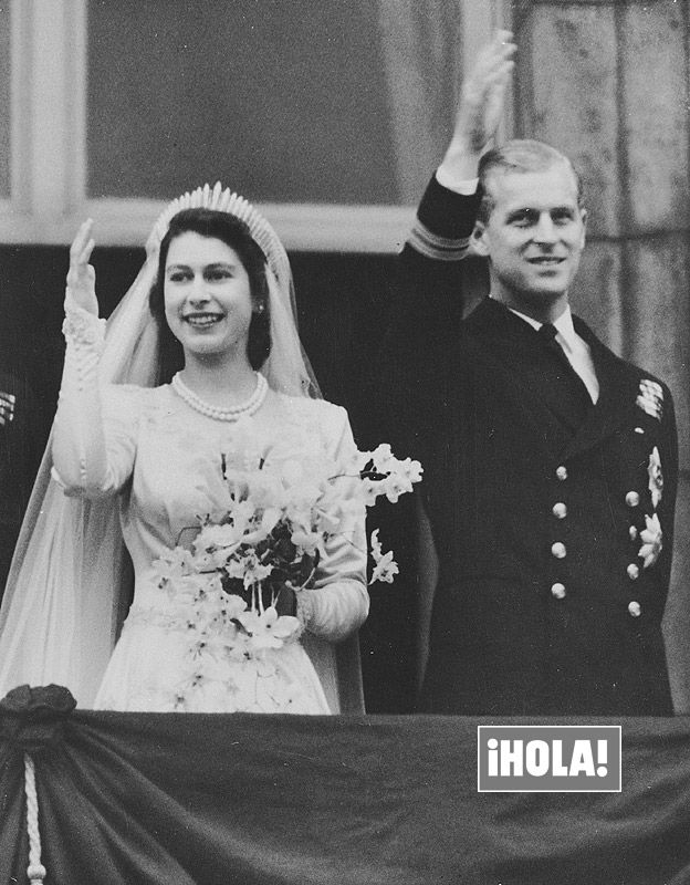 Isabel II y el duque de Edimburgo