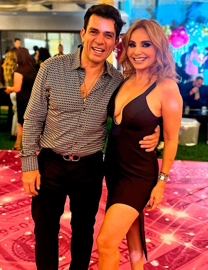 Jorge Salinas y Elizabeth Álvarez