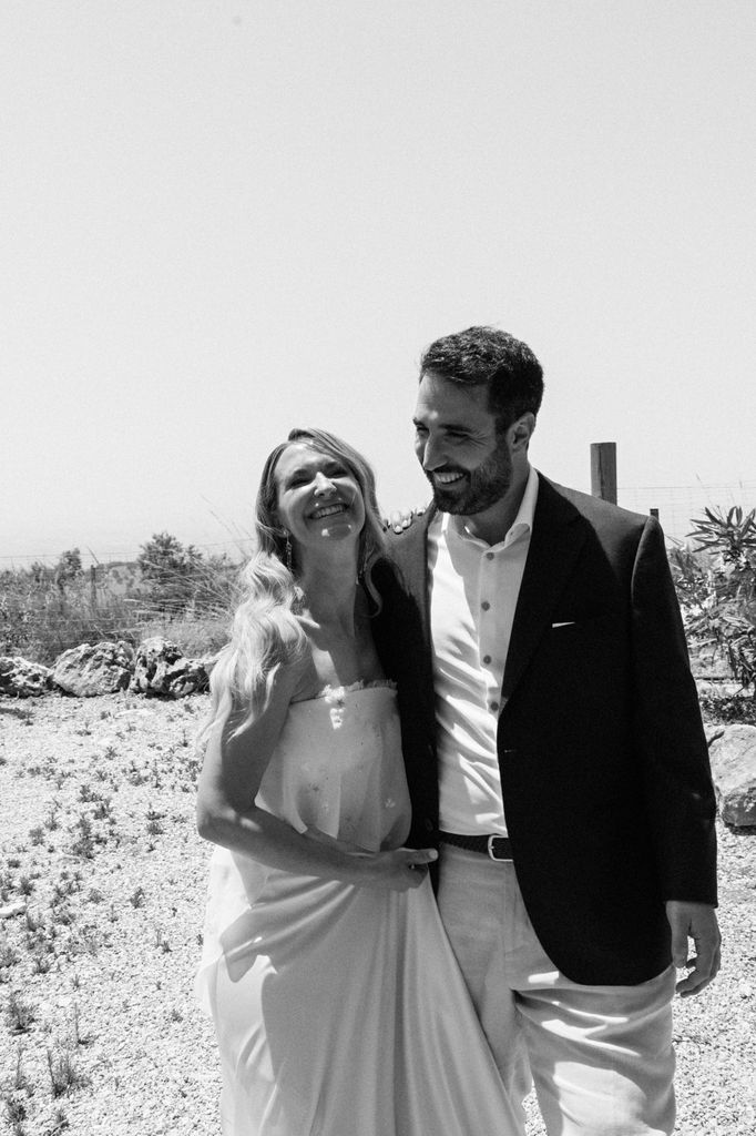 vestido de novia bohemio de Claudia Llagostera