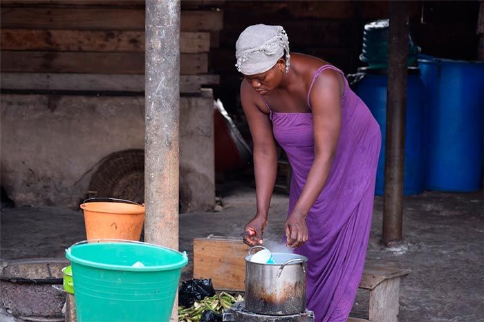 Mujer de Ghana