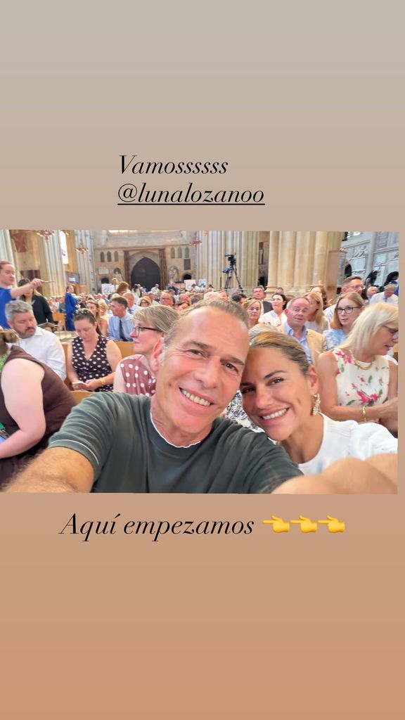 Mónica Hoyos y Carlos Lozano han mostrado su buena relación