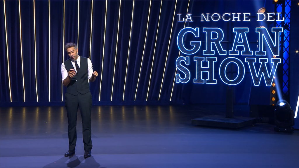Dani Martínez en 'La noche del gran show'