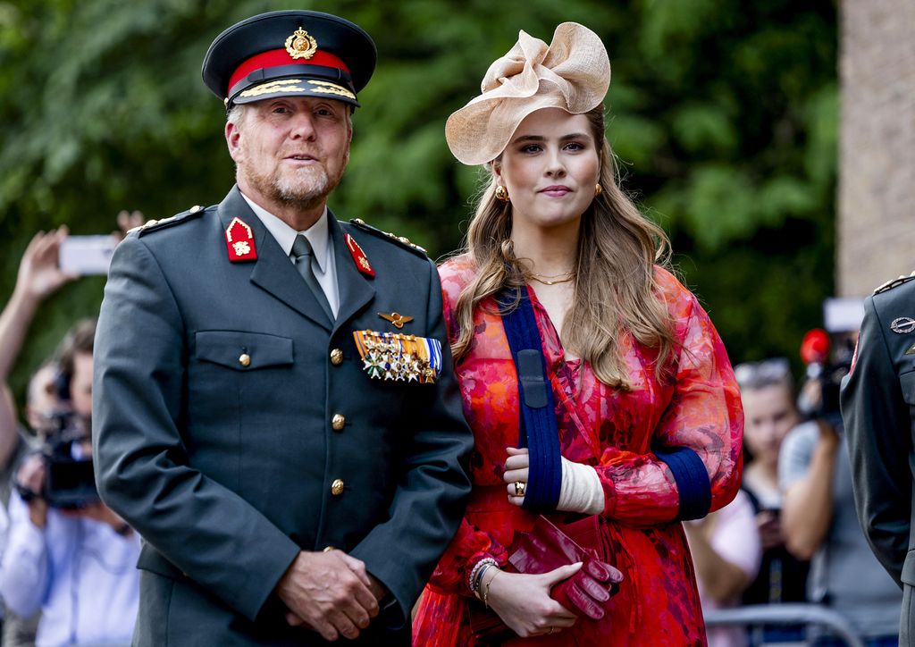  Amalia de Holanda reaparece tras su aparatosa caída de caballo