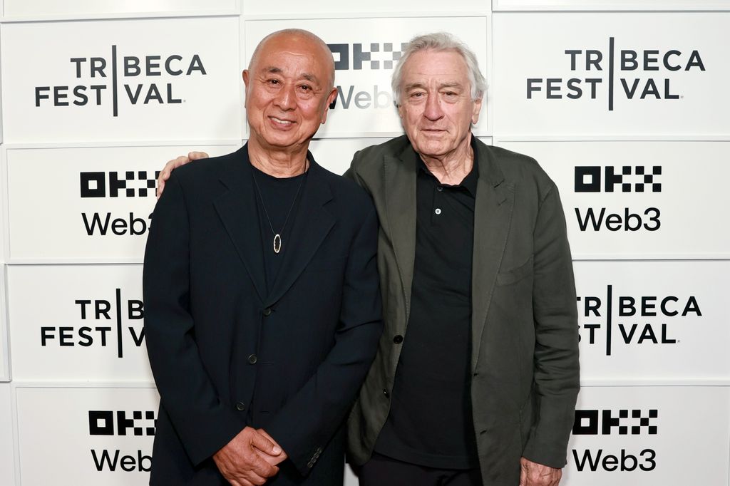 El chef Nobu Matsuhisa con Robert De Niro durante la premiere de 'Nobu', el documental dedicado al cocinero japonés desde que salió de su país hasta llegar a diferentes puntos del mundo. 