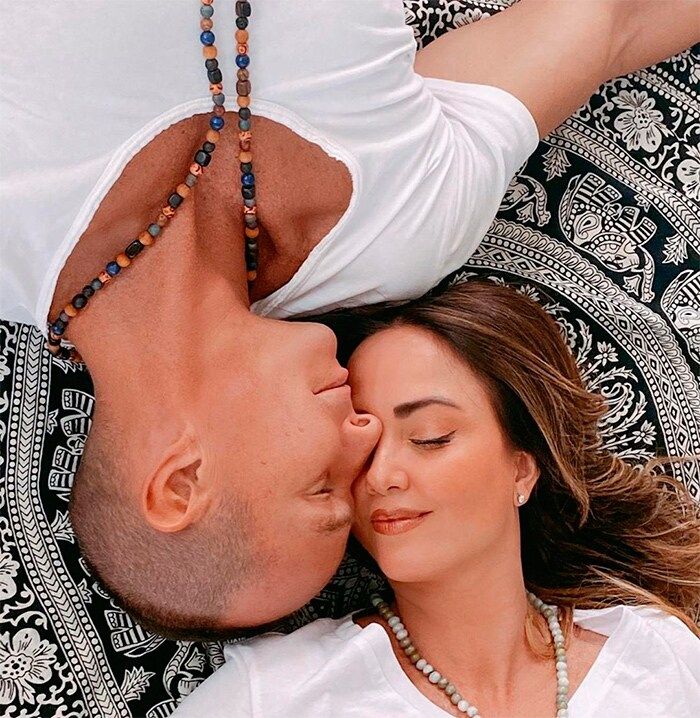 Andrea Legarrta y Erik Rubín