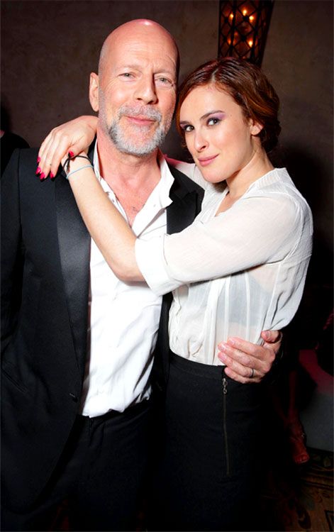 Bruce Willis y su hija Rumer