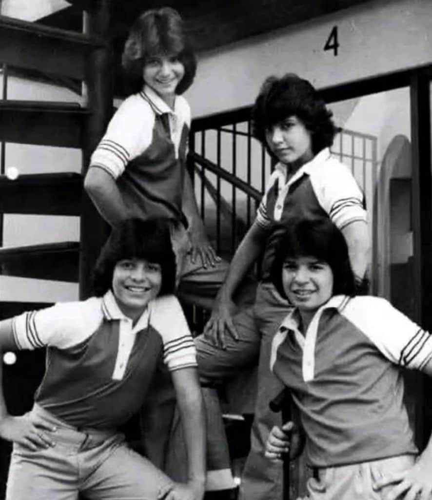 'Los Chicos', el grupo juvenil estuvo integrado por Chayanne, Tony Ocasio, Migue y Ray