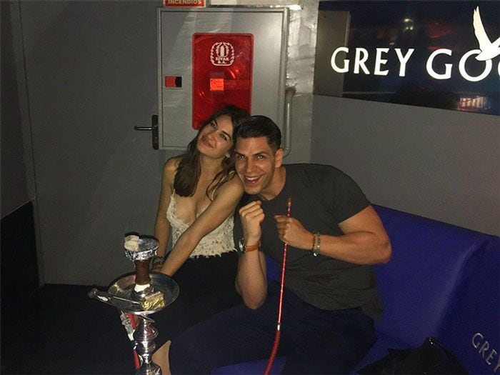 Estela y Diego en su primera cita 