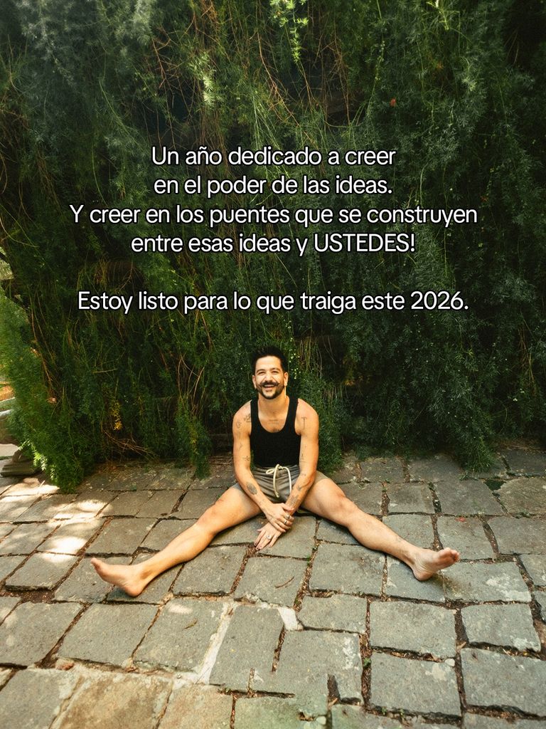 Para Camilo, el 2025 fue un año de crecimiento personal, familiar y profesional