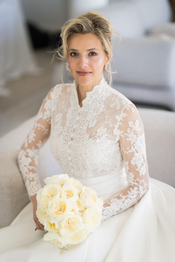 Meritxell Fernández Cervitje estaba espectacular vestida de novia