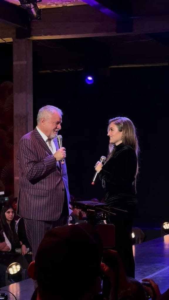 Fernanda Castro y su papá José Alberto 'El Güero' Castro