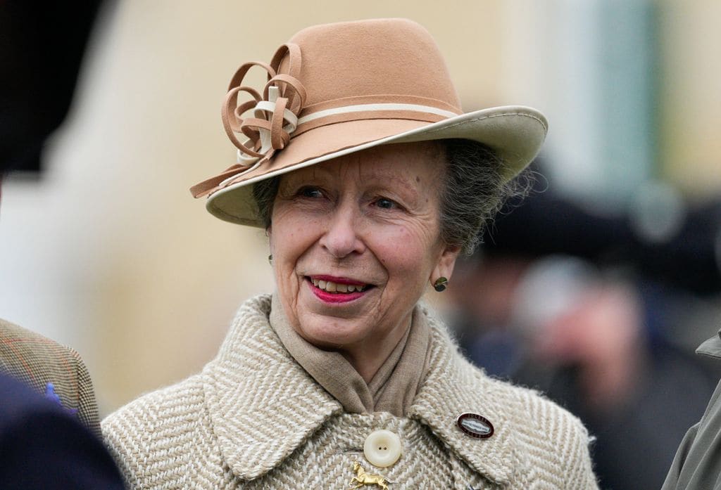 Princesa Ana en el Festival Cheltenham. 13 de marzo de 2024