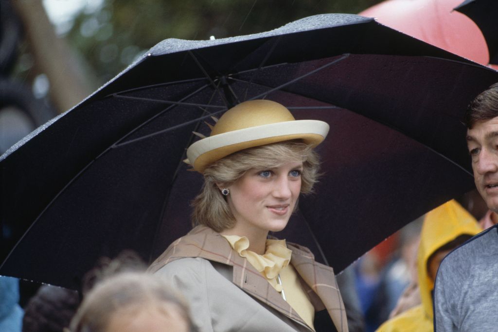 Diana de Gales en Nueva Zelanda, 1983.