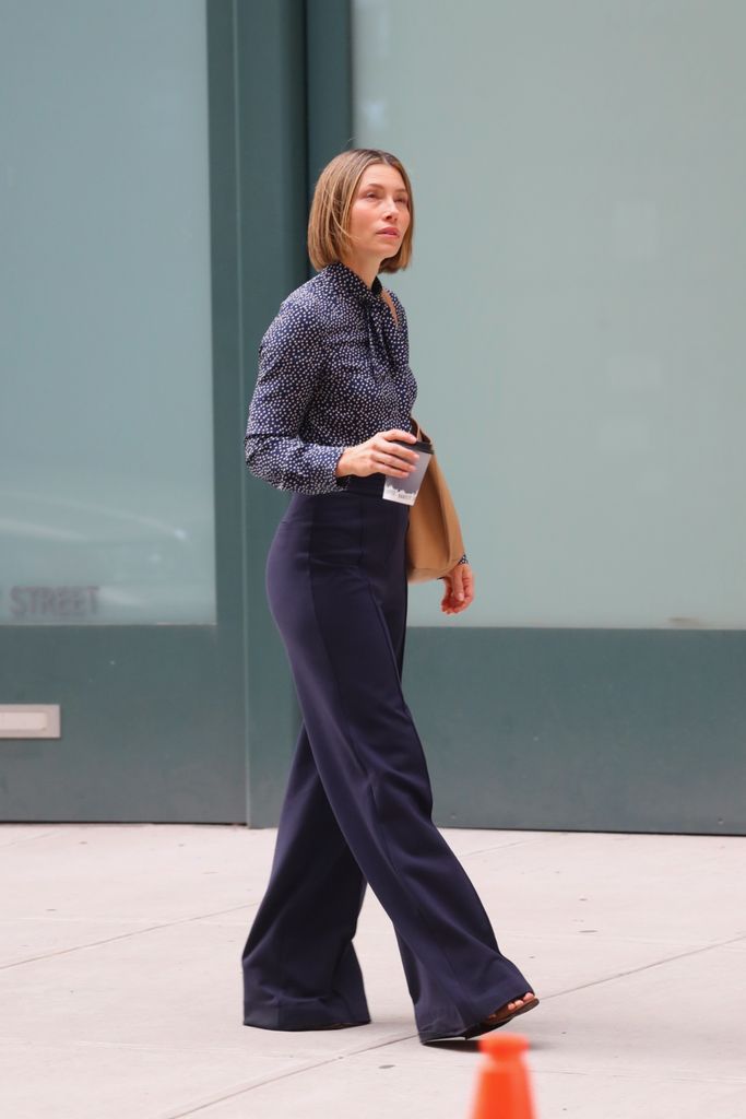 Jessica Biel en el rodaje de The Better sister