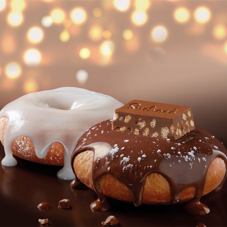 'Donazzo' glaseado y 'donazzo' con chocolate y turrón Suchard