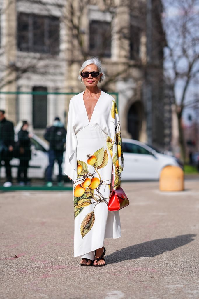 Street Style estampado fruta