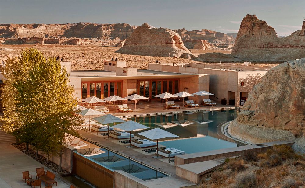 El resort Amangiri