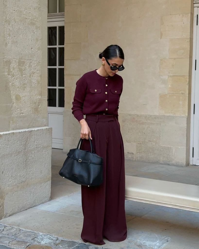Total look granate