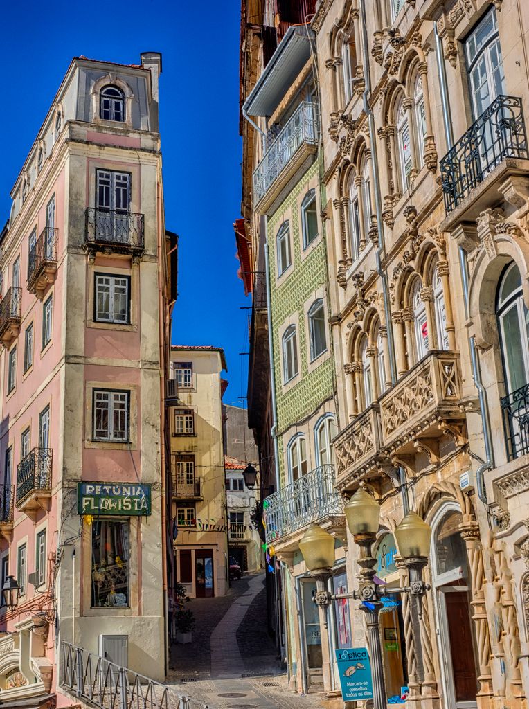 calles coimbra portugal