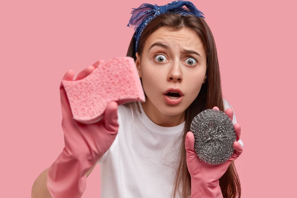 No todos los estropajos sirven para todas las superficies